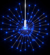 Feuerwerkslichter 10 Stk. Weihnachtsdeko Blau 20 cm 1400 LEDs