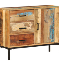 Sideboard 88x30x73 cm Altholz Massiv