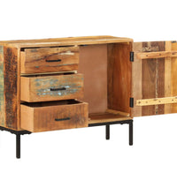 Sideboard 88x30x73 cm Altholz Massiv