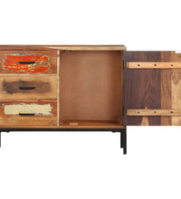 Sideboard 88x30x73 cm Altholz Massiv