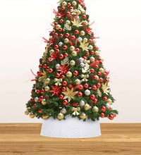 Weihnachtsbaumrock Weiß Ø54x19,5 cm