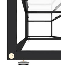 TV-Schrank Transparent 220x40x40,5 cm Hartglas