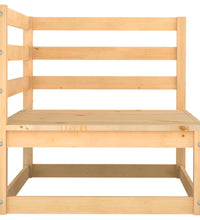 7-tlg. Garten-Lounge-Set Massivholz Kiefer