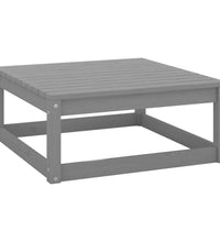 11-tlg. Garten-Lounge-Set Massivholz Kiefer