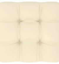 7-tlg. Garten-Lounge-Set mit Kissen Kiefer Massivholz