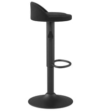 Barhocker Schwarz Samt