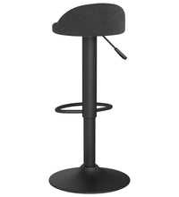 Barhocker Schwarz Samt