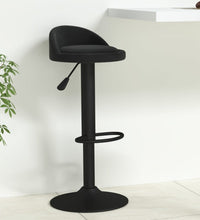 Barhocker Schwarz Samt