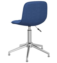 Esszimmerstühle 2 Stk. Drehbar Blau Stoff