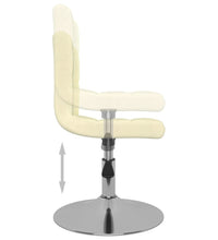 Esszimmerstühle 2 Stk. Drehbar Creme Stoff