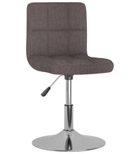Esszimmerstühle 2 Stk. Drehbar Taupe Stoff