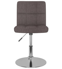 Esszimmerstühle 2 Stk. Drehbar Taupe Stoff