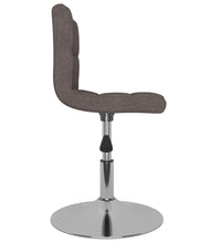 Esszimmerstühle 2 Stk. Drehbar Taupe Stoff