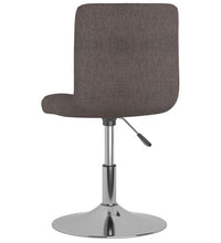 Esszimmerstühle 2 Stk. Drehbar Taupe Stoff