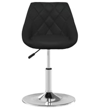 Esszimmerstühle 2 Stk. Schwarz Kunstleder