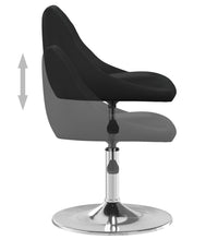 Esszimmerstühle 2 Stk. Schwarz Kunstleder