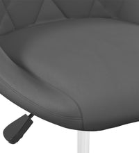 Esszimmerstühle 2 Stk. Drehbar Dunkelgrau Samt