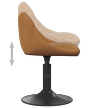 Barhocker Braun Samt