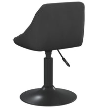 Esszimmerstühle 2 Stk. Drehbar Schwarz Samt
