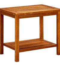 Couchtisch 50x35x45 cm Massivholz Akazie