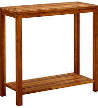 Garten-Konsolentisch 80x35x75 cm Massivholz Akazie