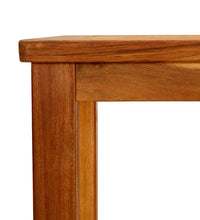 Garten-Konsolentisch 80x35x75 cm Massivholz Akazie