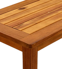 Garten-Konsolentisch 80x35x75 cm Massivholz Akazie