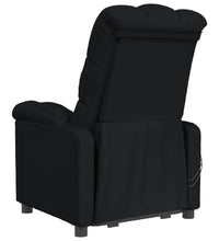 Massagesessel Elektrisch Schwarz Stoff