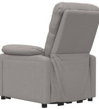 Relaxsessel Elektrisch Taupe Stoff