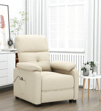 Relaxsessel Elektrisch Creme Stoff