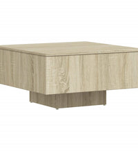 Couchtisch Sonoma-Eiche 60x60x31,5 cm Holzwerkstoff