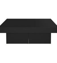 Couchtisch Schwarz 90x90x28 cm Holzwerkstoff