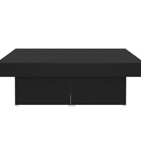 Couchtisch Schwarz 90x90x28 cm Holzwerkstoff