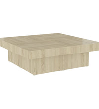 Couchtisch Sonoma-Eiche 90x90x28 cm Holzwerkstoff