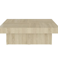 Couchtisch Sonoma-Eiche 90x90x28 cm Holzwerkstoff