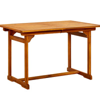 7-tlg. Garten-Essgruppe Massivholz Akazie