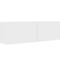 6-tlg. TV-Schrank-Set Weiß Holzwerkstoff