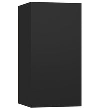 6-tlg. TV-Schrank-Set Schwarz Holzwerkstoff