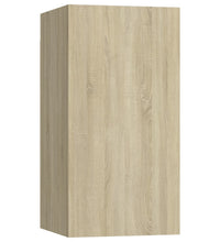 6-tlg. TV-Schrank-Set Sonoma-Eiche Holzwerkstoff