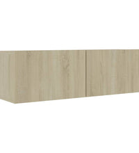 6-tlg. TV-Schrank-Set Sonoma-Eiche Holzwerkstoff