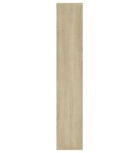 Wandregal Sonoma-Eiche 36x16x90 cm Holzwerkstoff