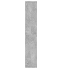 Wandregal Betongrau 36x16x90 cm Holzwerkstoff