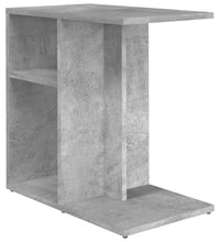 Beistelltisch Betongrau 50x30x50 cm Holzwerkstoff