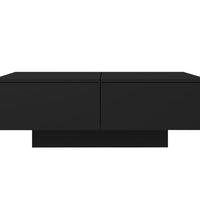 Couchtisch Schwarz 90x60x31 cm Holzwerkstoff