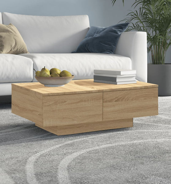 Couchtisch Sonoma-Eiche 90x60x31 cm Holzwerkstoff