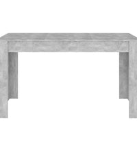 Esstisch Betongrau 140x74,5x76 cm Holzwerkstoff
