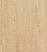 Wandregale 2 Stk. Sonoma-Eiche 100x15x20 cm Holzwerkstoff
