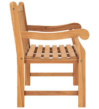 Gartenbank 114 cm Massivholz Teak