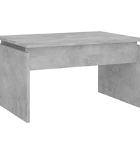 Couchtisch Betongrau 68x50x38 cm Holzwerkstoff