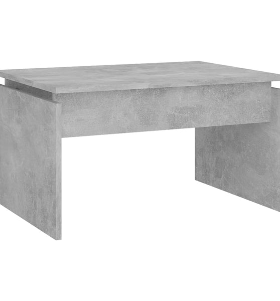 Couchtisch Betongrau 68x50x38 cm Holzwerkstoff